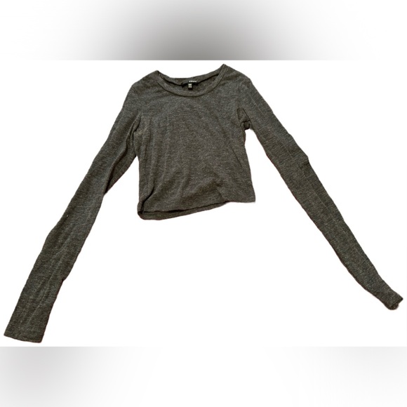 Aritzia Wilfred Free‎ Georgia Crop Top Long Sleeve Size XXS - Picture 2 of 4